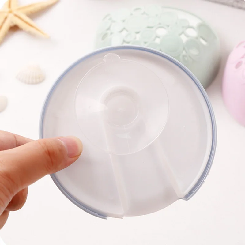 4 цвета многофункциональная мыльница без гвоздей на присоске для ванной кухни