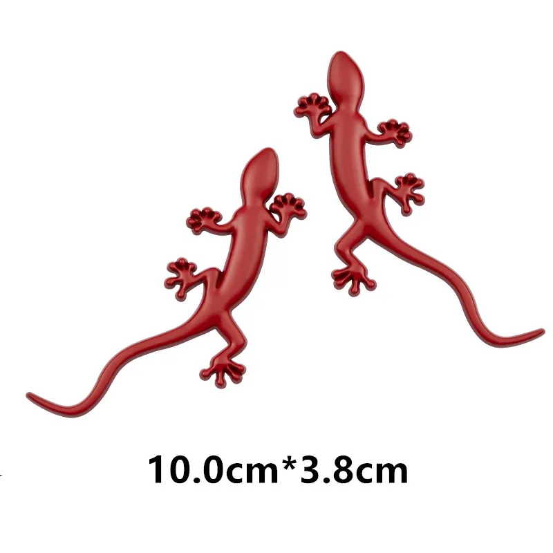3D эмблема Gecko металлическая наклейка на багажник для BWW BENZ Audi Sline A4 A3 A1 A5 A6 A7 B6 B7 B5 Q3 Q5