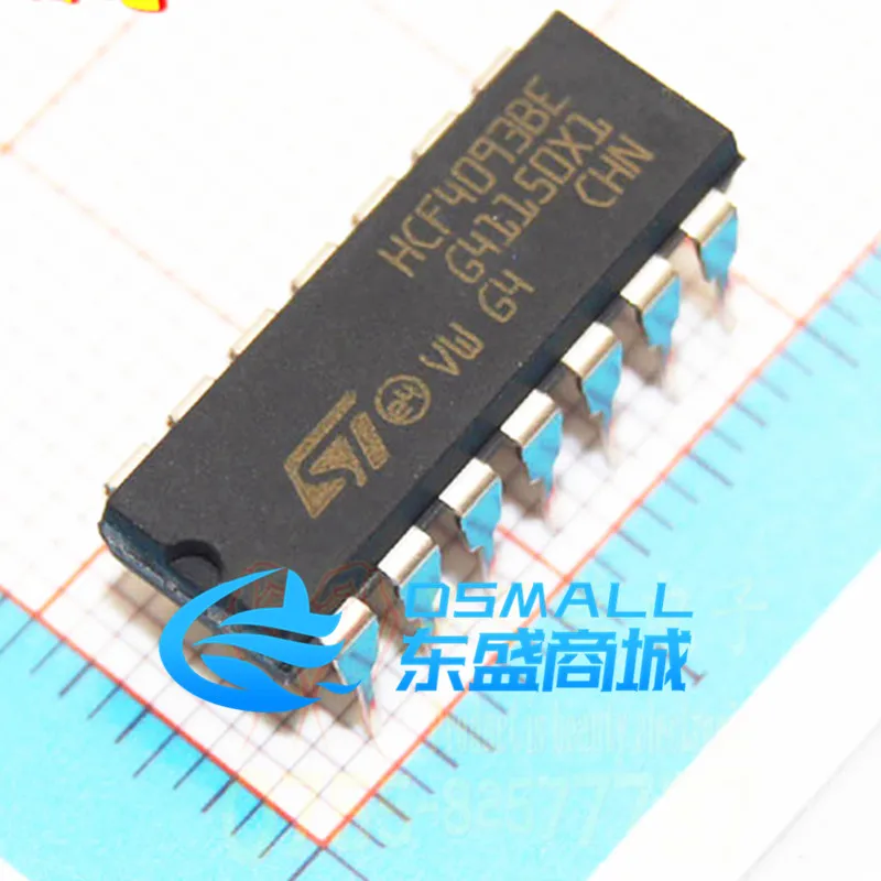 100% новый и оригинальный HCF4093BEY DIP14 4000IC |