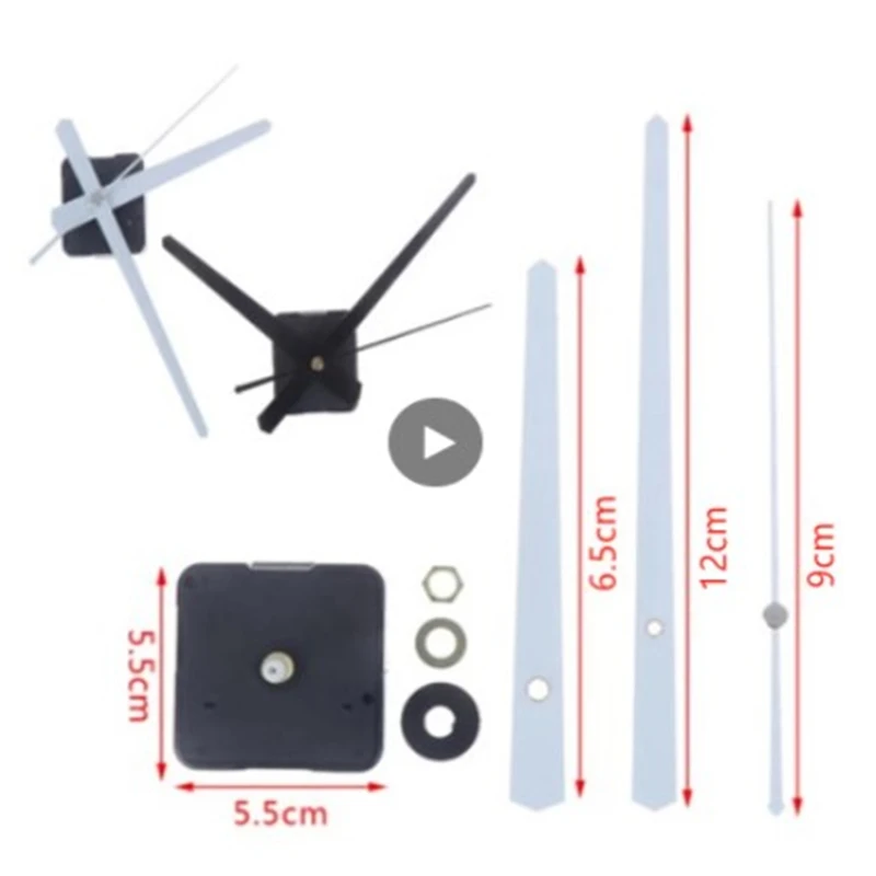 

Заводные Запчасти для ремонта часы с кварцевым механизмом, комплект бесшумных часов, указки, настенных инструментов «сделай сам»