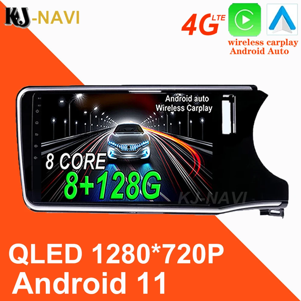 

360 камера 1280*720P Android Авто Carplay радио мультимедиа видео навигация GPS для Honda City Grace 1 2014 2015 2016 2017