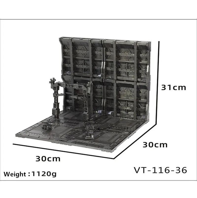 

Universal HANGAR garage frontline base scene VT-116-36 for PG MG RG model free combination DM017*