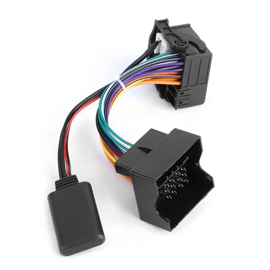 Жгут проводов Автомобильный Bluetooth радио модуль Aux кабель адаптер подходит для RCD510