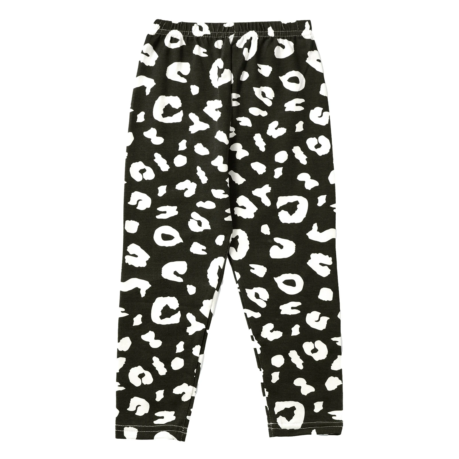 

Детские леггинсы с мультяшным рисунком, Демисезонные брюки для девочек, узкие брюки-карандаш с мультяшным рисунком, домашняя одежда, модные...