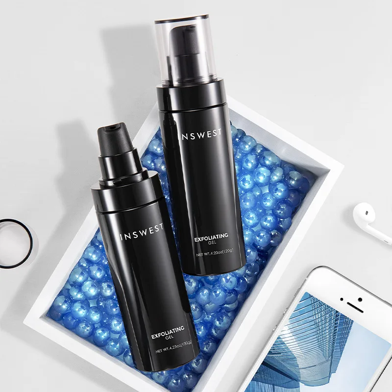 Мужской Чистый Отшелушивающий гель отбеливающий пилинг Крем Осветляющий скраб