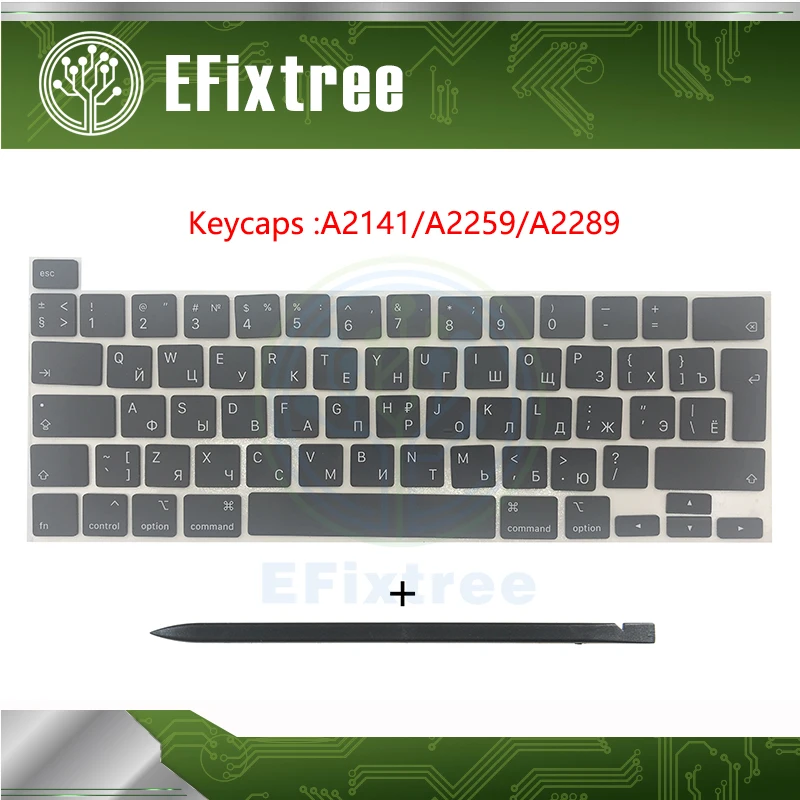 

Клавиатура для ноутбука A2141 A2289 A2251, клавиши с русскими, португальскими, швейцарскими и американскими клавишами для Macbook Pro Retina 13, 16 дюймов, наб...