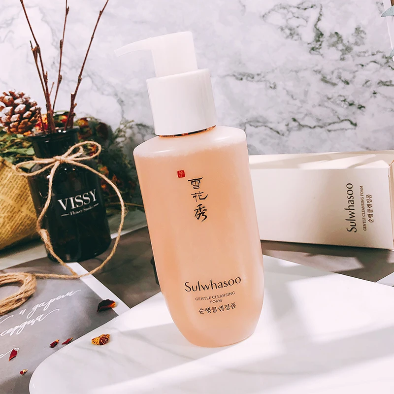 Корейская Мягкая очищающая пена sulwhasoo Mimihua 200 мл очищающее средство для лица