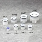 Штепсельный пластиковый невозвратный клапан, пружина проверки наружного диаметра 10-32 мм для аквариума, сада, ирригационный клапан, счетчик воды, сантехнические детали