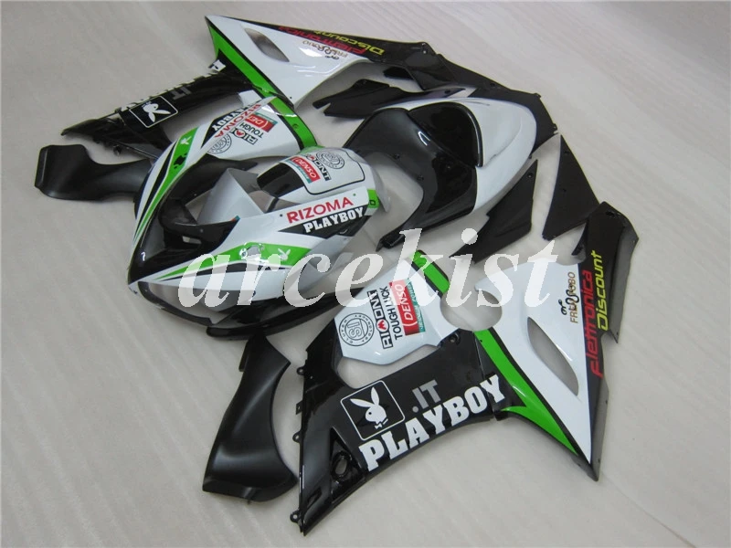 Новый ABS комплект обтекателей подходит для Kawasaki ZX6R 2005 2006 мотоцикл Обтекатели ZX 6R 05