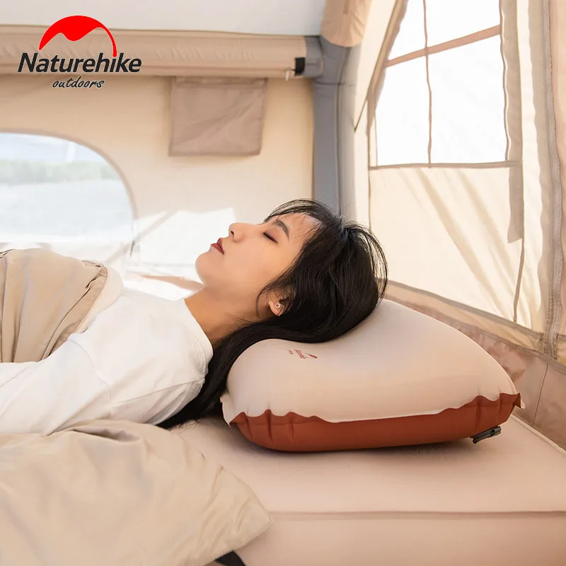 

Naturehike Air Pillow 3D Ultralight Inflatable Sleeping Pillow Outdoor Hiking Travel Pillow Portable Elastic Camping Pillow