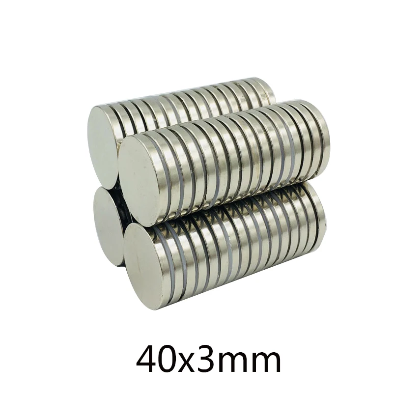 

5/10/30 pcs Super Powerful Strong Magnetic Magnets 40*3mm Permanent Neodymium Magnets 40x3mm