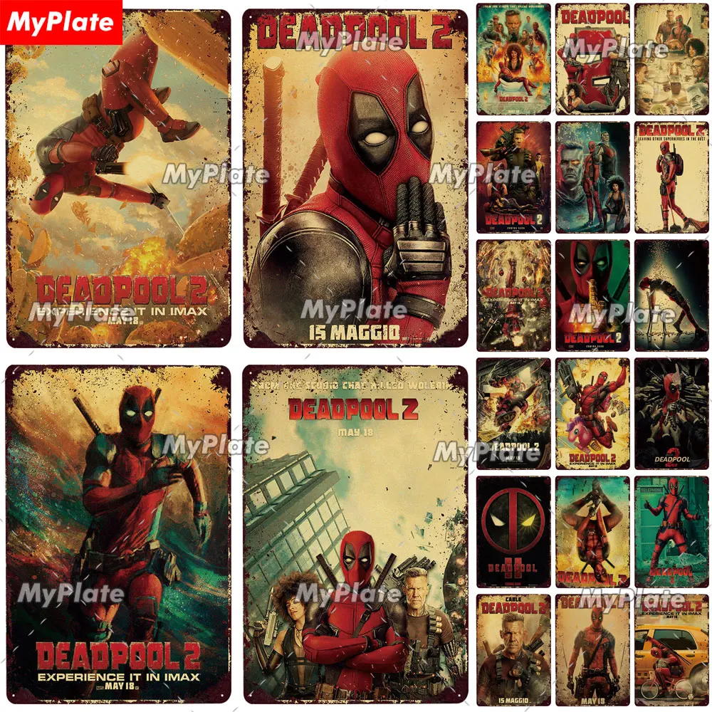 Комикс супергерой металлический знак винтажный жестяной фотоальбом Декор для