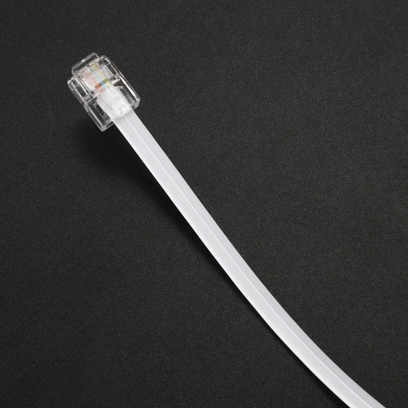 Кабель-адаптер для телефона с разъемами RJ11 Папа-папа длина 10 футов белый | Сетевые