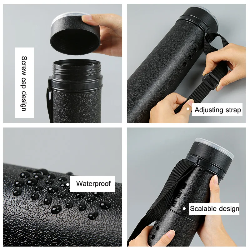 6 цветов квадратная трубка для рисования регулируемая портативная сильный