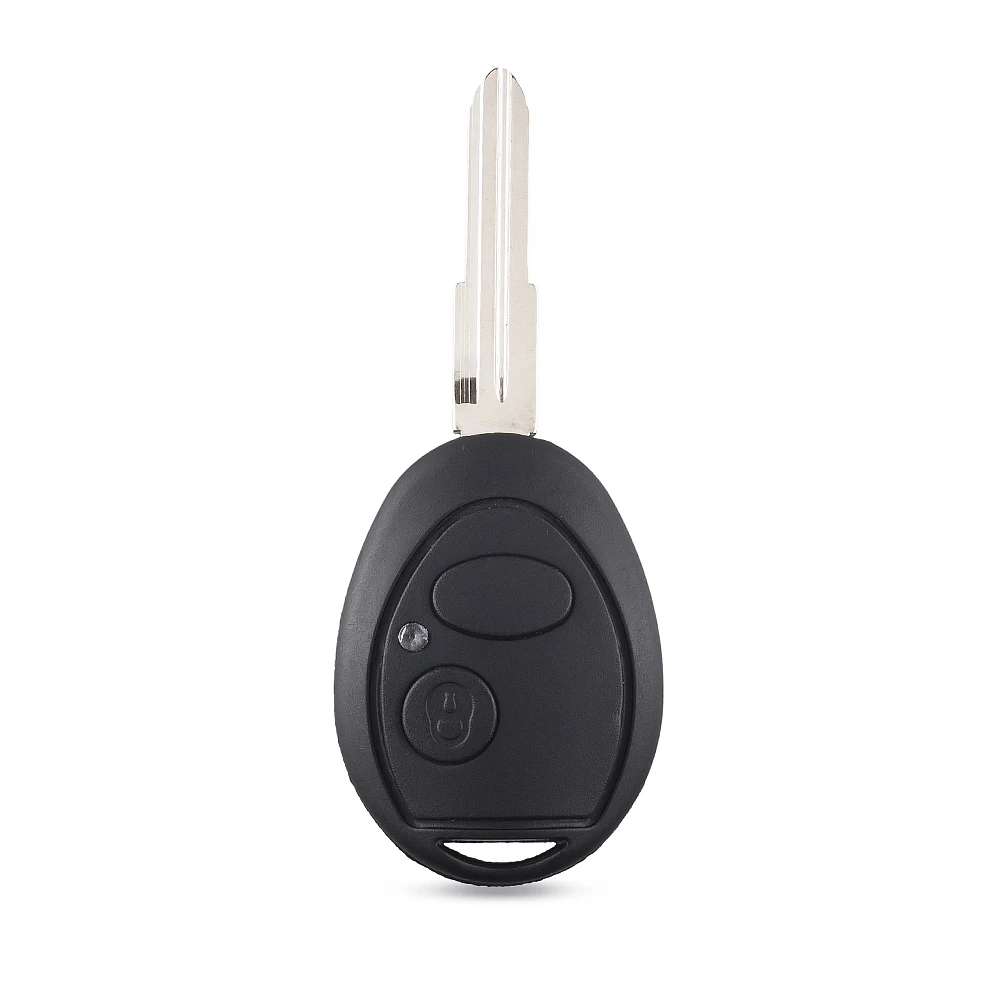 KEYYOU для Land Rover пустой чехол для ключей Fob 2 кнопки Uncut Blade пульт дистанционного ключа автомобиля оболочка для Landrover Sport LR3 Обнаружение