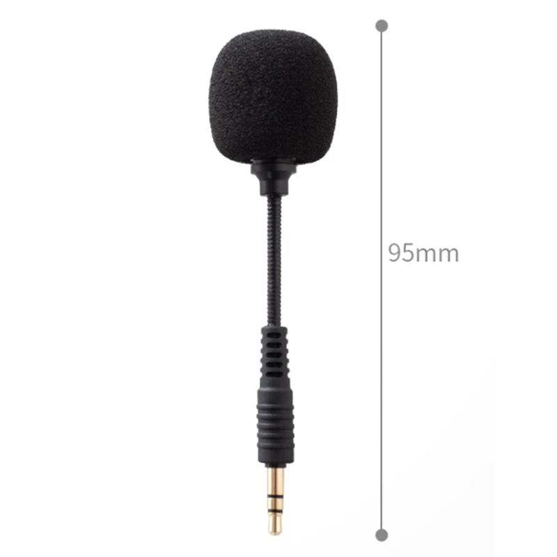 

Portable Microphone for PC Notebook Computer 3.5 MM Plug-in Microphone for Remote Work Online Courses 3PCS