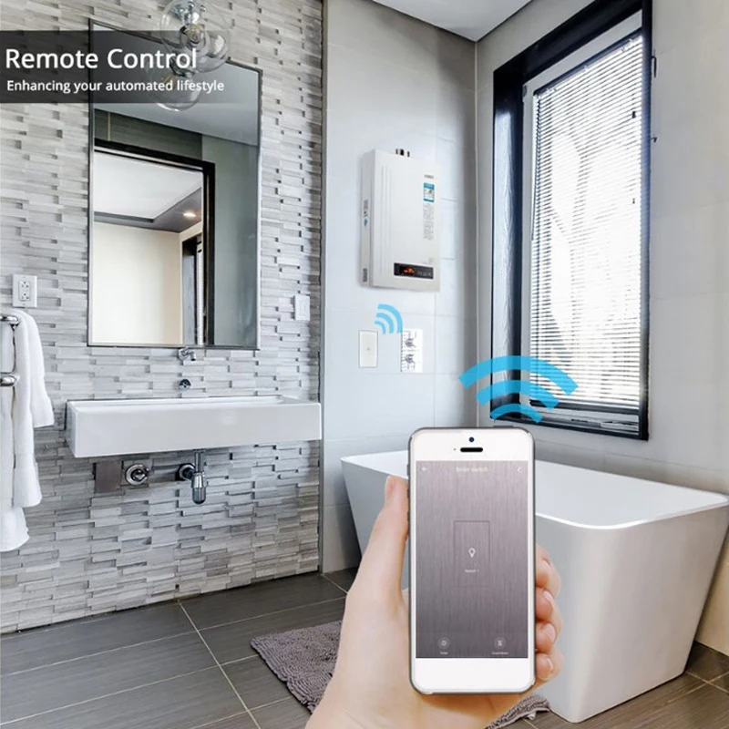 Wi-Fi котел умный переключатель водонагреватель Tuya Smart Life App дистанционного