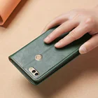 Кожаный чехол для Huawei Y9 2018, Магнитный флип-чехол с подставкой, чехол для телефона Huawei Enjoy 8 Plus, чехол для телефона