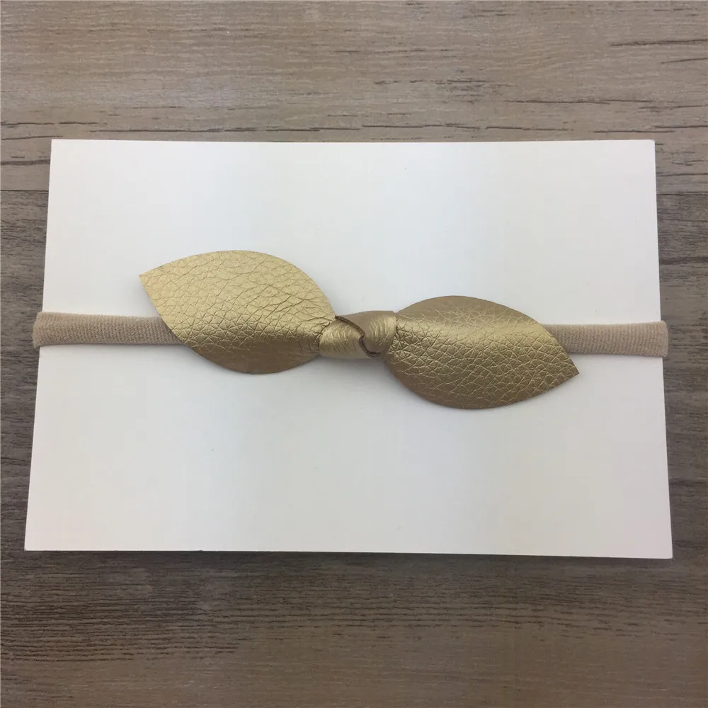 10 шт./компл. 47 изделие ручной работы клатч Сумочка Кожа повязка на голову с бантом