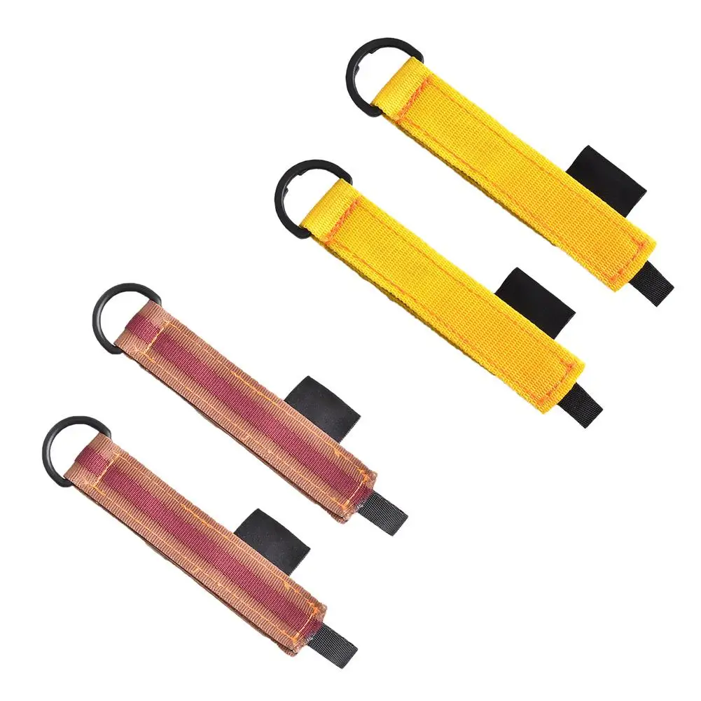 2pcs 25mm*125mm Tied Strap Button Hook &amp Loop Fishing Rod Binding Outdoor Accessories Cable Cord Ties Holder Belt | Спорт и