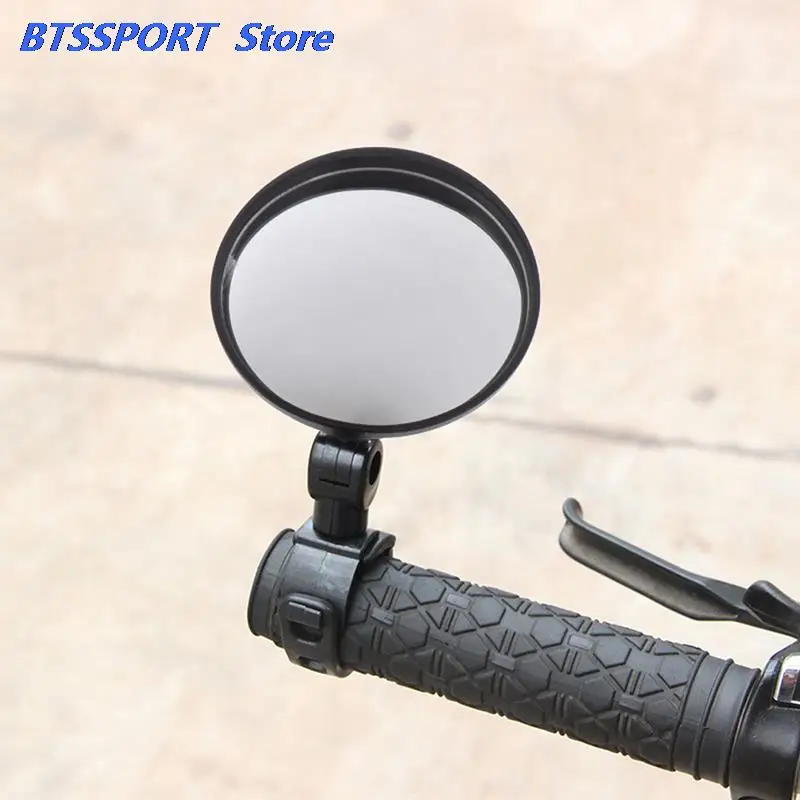 

Bicycle Rearview Handlebar Mirrors Cycling Rear View MTB Bike Silicone Handle Rearview Mirror