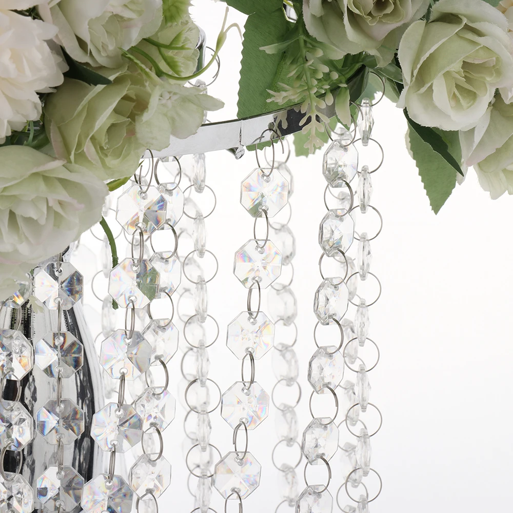 Подсвечник подсвечник свадебный реквизит Хрустальный вращающийся цветочный