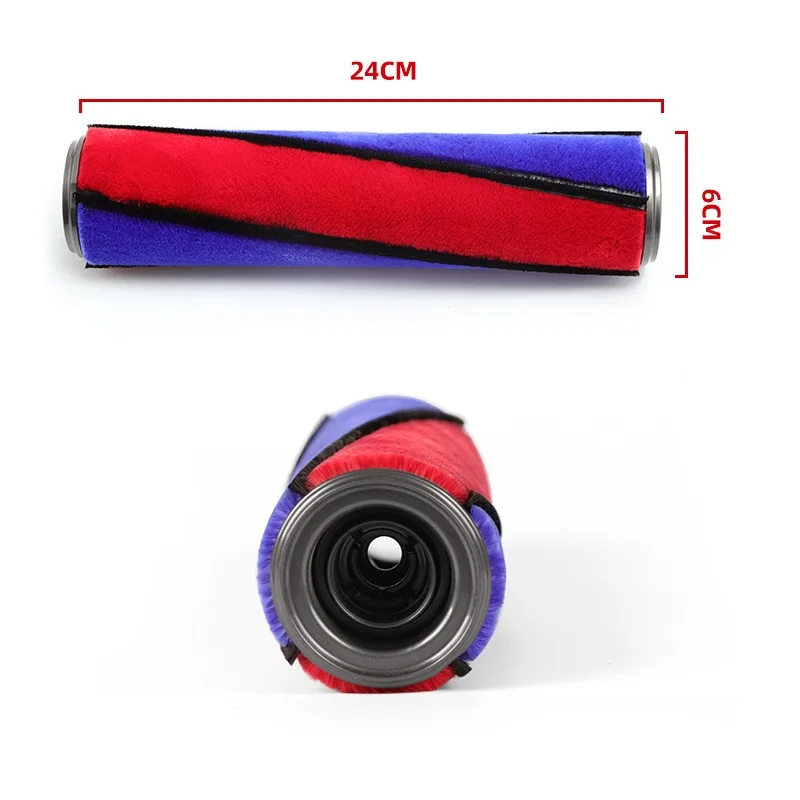 

Soft Roller Brush Blue Hose Kit for Dyson V6 V7 V8 V10 V11 Vacuum Cleaner Soft Roller Head Replacement Parts