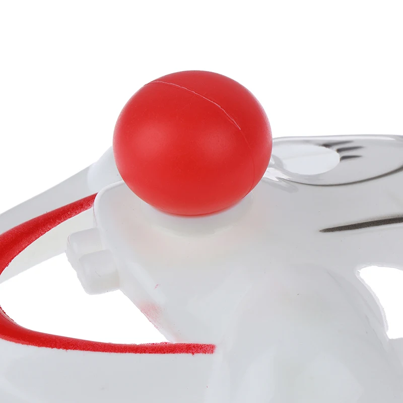

Christmas Party Cosplay PVC Mask Cartoon Mask Red Nose Clown Mask Halloween Party Supplies Toy Gifts For Kids