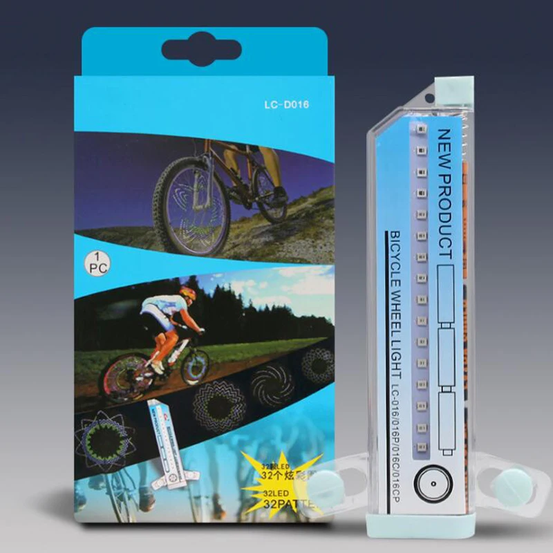 32 светодисветодиодный яркий рыцарский велосипедный фонарь на колесах