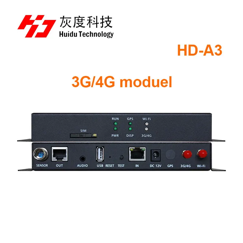 Huidu A3 с 4G Порты HD-A3 асинхронный Светодиодный контроллер Дисплей плеер