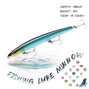 1 шт., рыболовная приманка в виде гольяна, 13 см, 15 г, жесткий воблер, кренкбейт, приманка с объемными глазами, искусственные аксессуары для форели