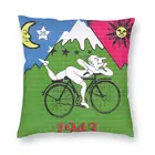 Наволочка для автомобильной подушки, с 3D-принтом, для велосипеда