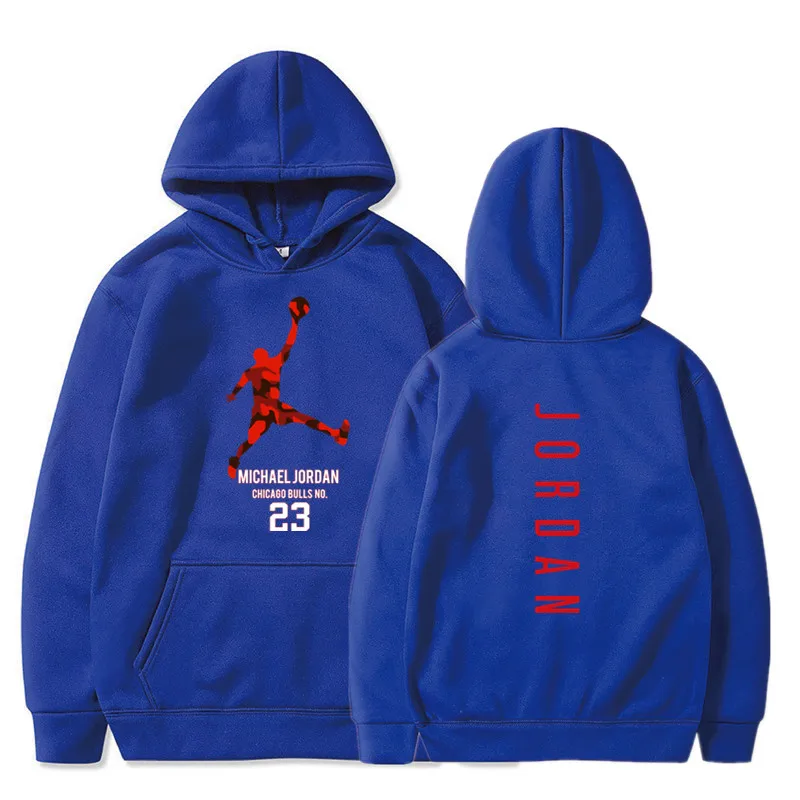 

Hot Sell Winter Men Cashmere Casual Hoodie Men Hoodie Street Sweatshirt JORDAN 23 Sports Sweatshirt Women Hoodie