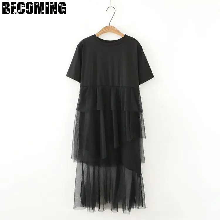 Платье для беременных женщин свободное хлопковое платье с коротким рукавом