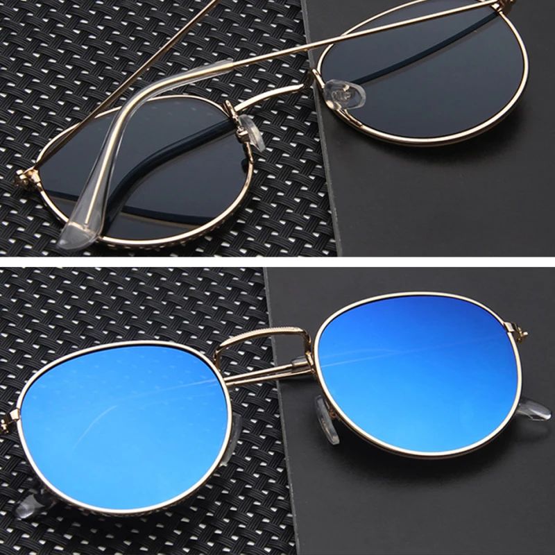 TTLIFE Мужская классическая оправа круглые мужские и женские солнечные очки