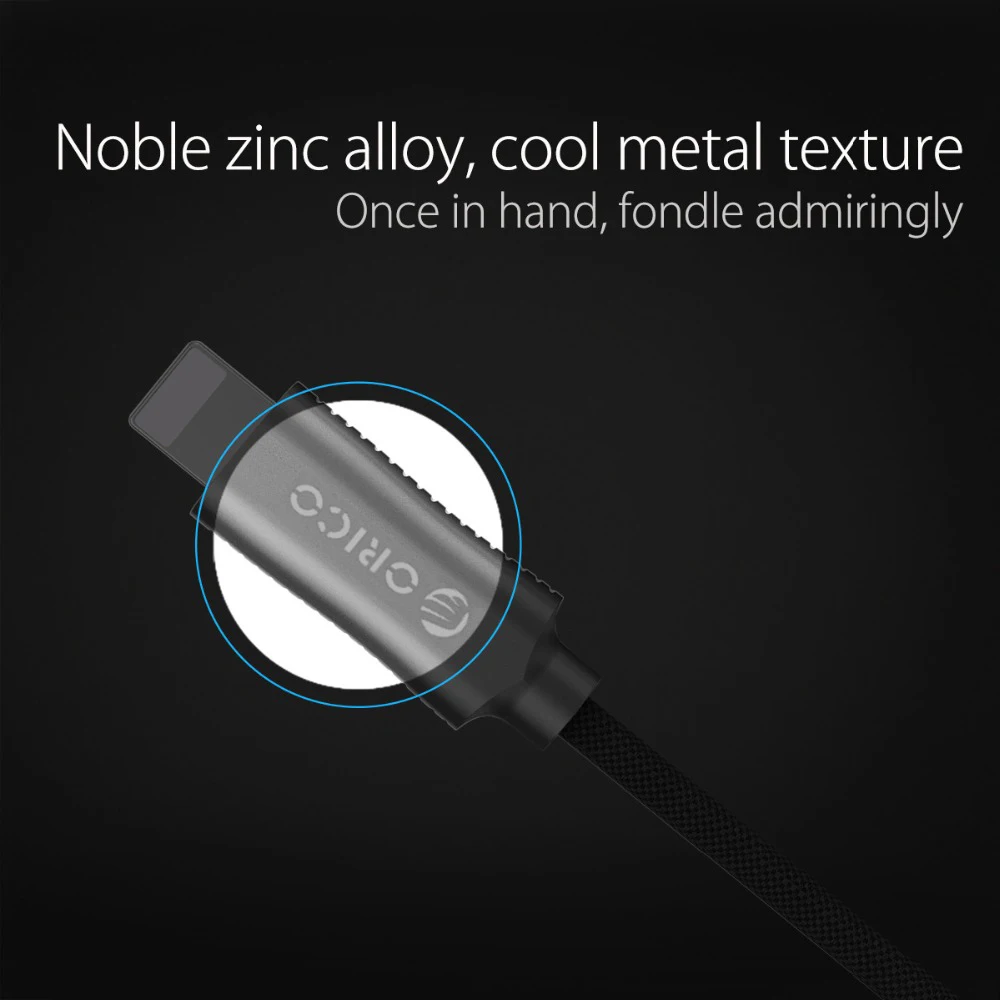 USB кабель ORICO LTU Lightning для iPhone 3 фута 100 см 2 4 А быстрой зарядки 6 7 питания Plus|usb cable for