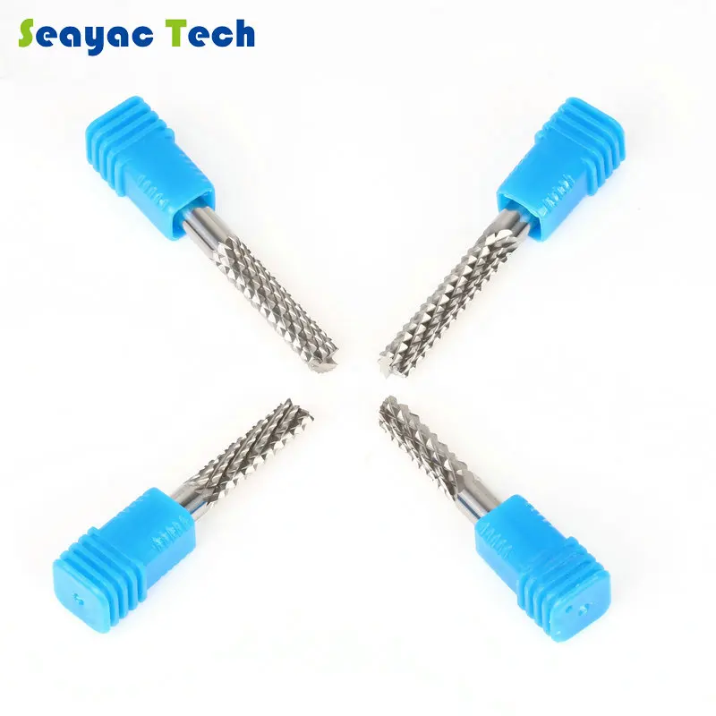 Твердосплавная Вольфрамовая зубчатая торцевая фреза для дерева акрила и меди