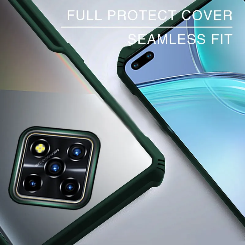 for infinix zero 8 note 7 hot 8 9 10 play case silicone shockproof protective back cover for tecno pova camon 16 spark 6 air go free global shipping