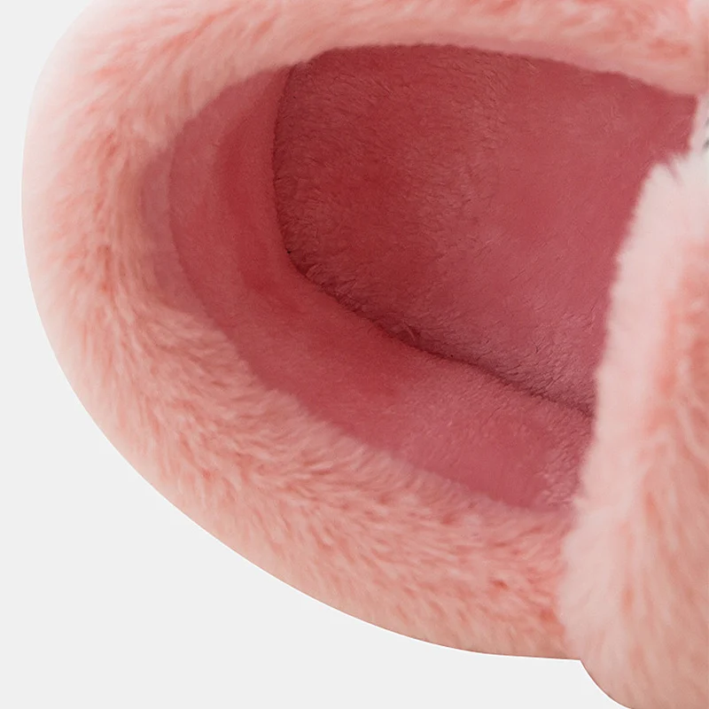 Мужские осенне-зимние тапочки домашние удобные с милым медведем мужские теплые