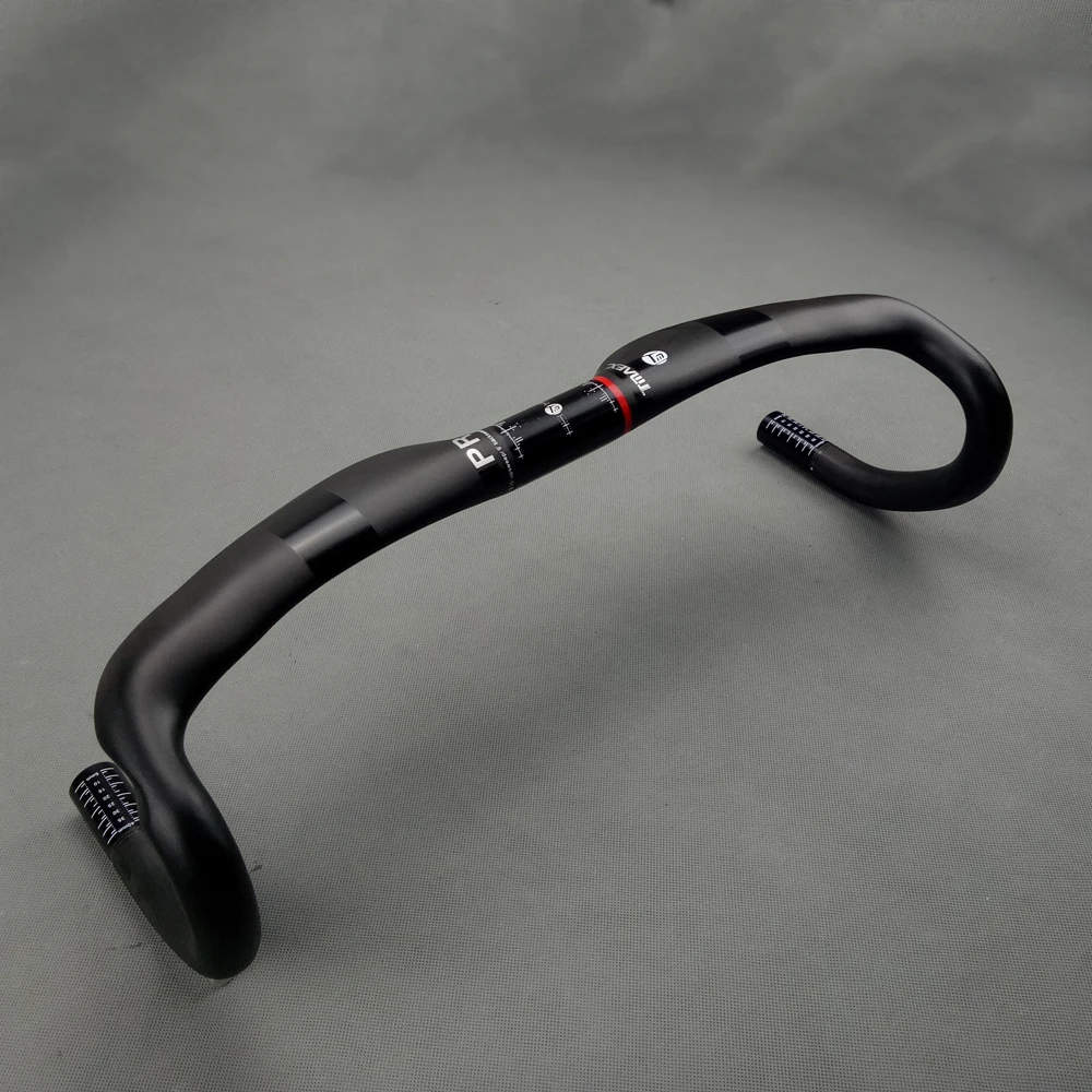 Скидка Руль велосипедный матовый из углеродного волокна, изогнутый стержень руля дорожного велосипеда, для игр