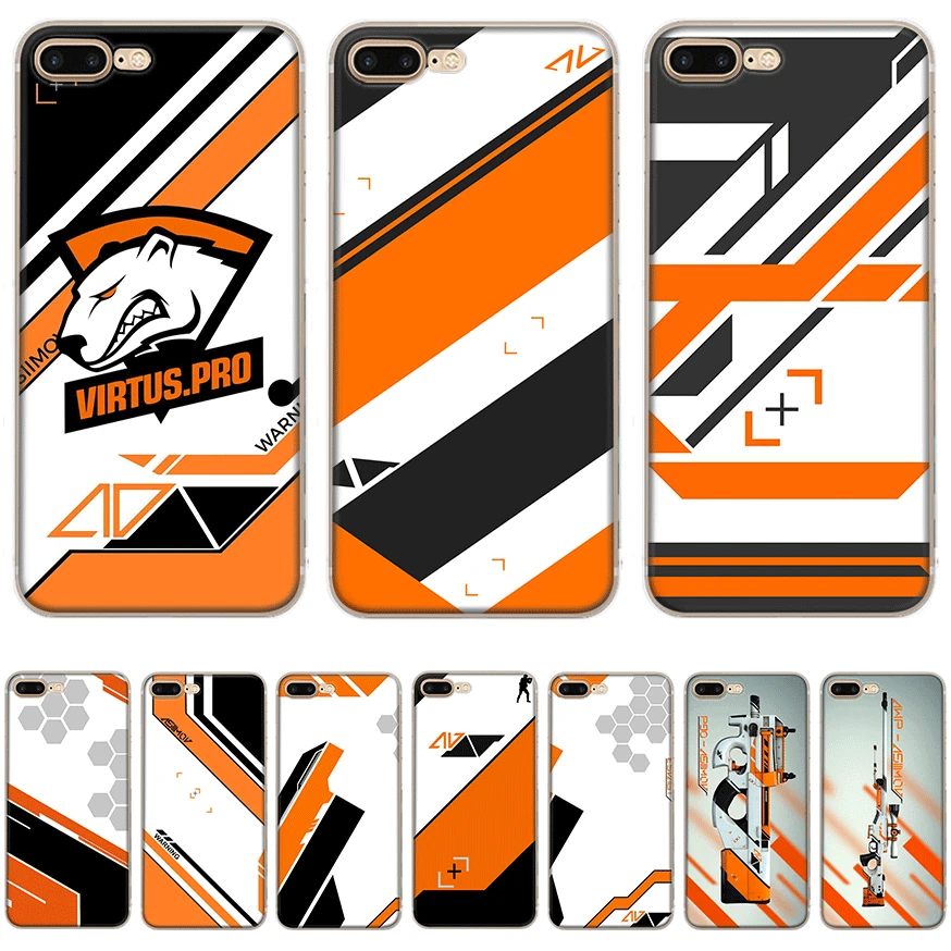 Mobile Phone Case for iPhone 11 Pro X XR XS Max 5 5s SE 6 6S 7 8 Plus Hard Cover Counter Strike Asiimov CS GO | Мобильные телефоны