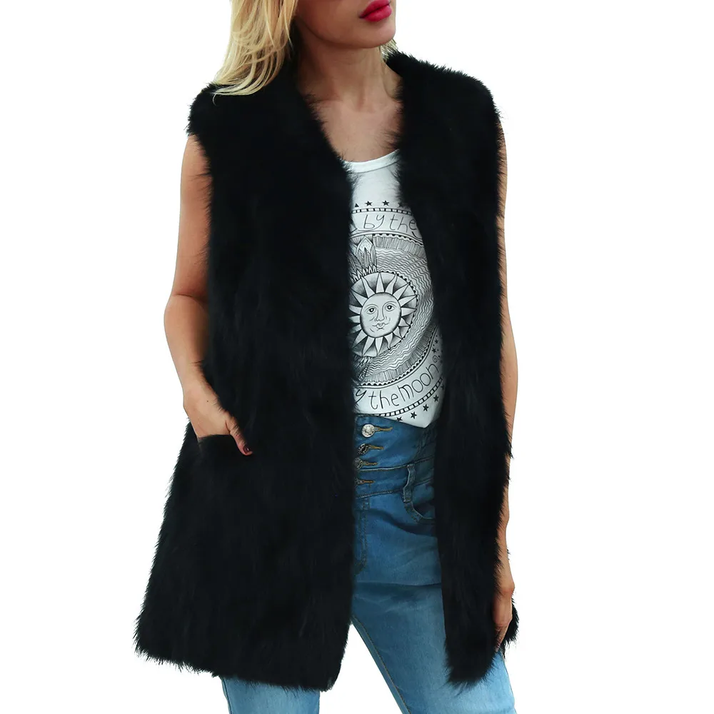 2019 осенне зимний женский жилет без рукавов Горячая Высококачественная брендовая