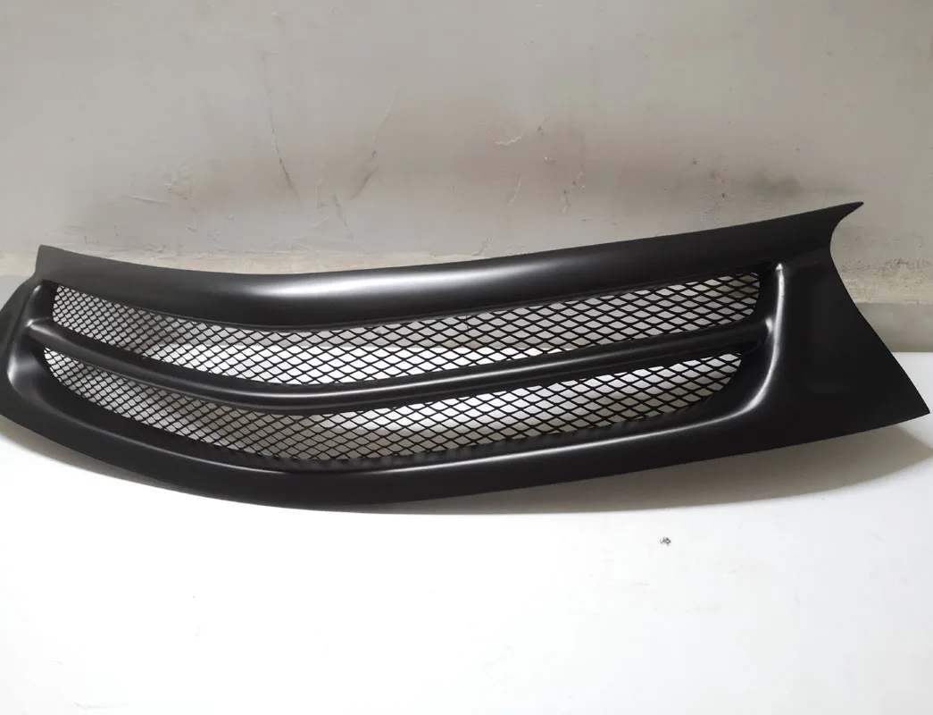 Матовая Черная решетка из полимерного волокна передняя Верхняя для Toyota Corolla E170