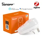 Штепсельная Вилка Itead SONOFF S26R2 16 А Zigbee DE  FR  UK для приложения умного дома дистанционное управлениетаймер для Alexa Google Home требуется концентратор