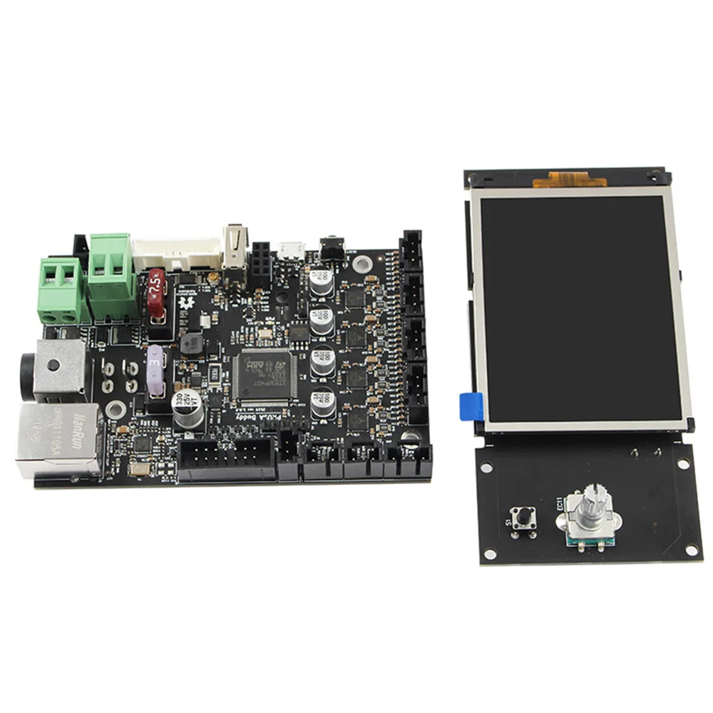 

1 Set 3D Printer Accessories Clone Motherboard Integrated Tmc2209 Mute Driver and Mini LCD28 Display Screen for Prusa Mini