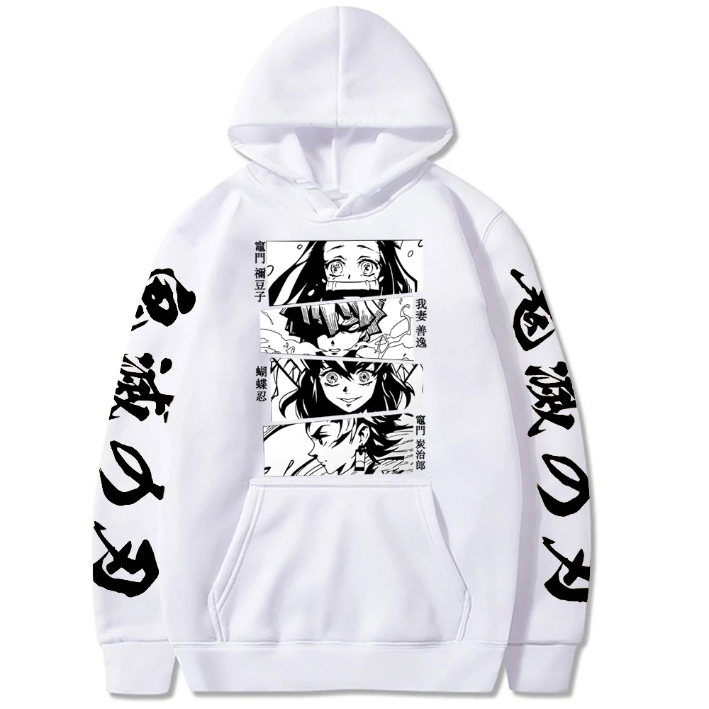 Толстовка Женская зимняя повседневная с капюшоном смешное аниме рассекающий