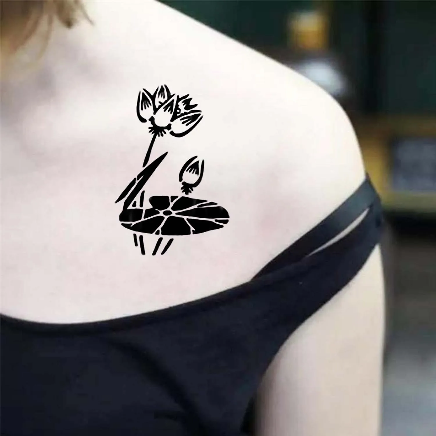 5 листов многоразовых татуировок хной временные трафареты шаблоны наклейки для