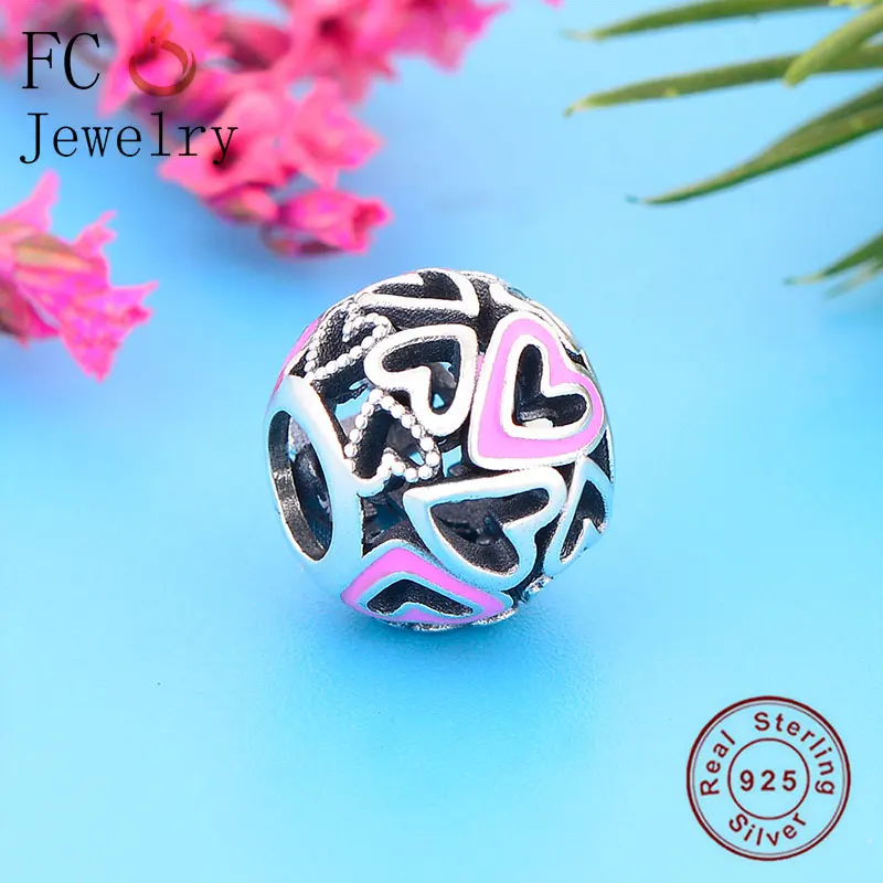 FC ювелирные изделия подходят к оригинальным браслетам Pandora брелоки Аутентичные
