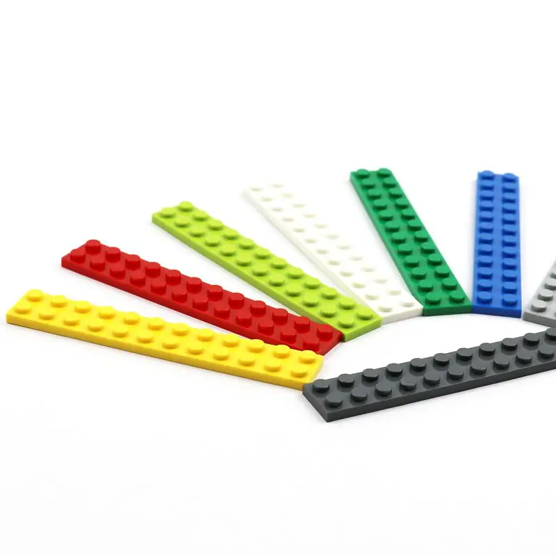 100 шт./лот Массовая пластина 2x12 MOC город пожарно-спасательные строительные блоки