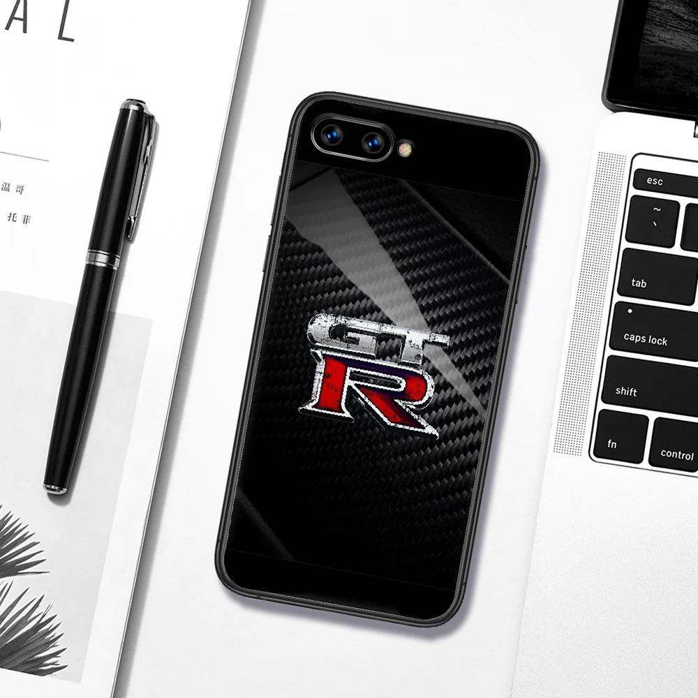 

Sport Car GTR Phone Case Cover Hull For HUAWEI Honor 6A 7A 8 8A 8S 8x 9 9x 9A 9C 10 10i 20 Lite Pro black Waterproof 3D Cover